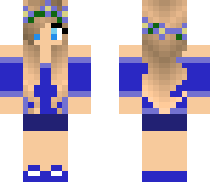 midnight beach girl