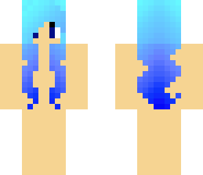 blue fade hair base