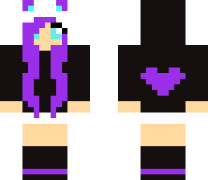 purple heart girl