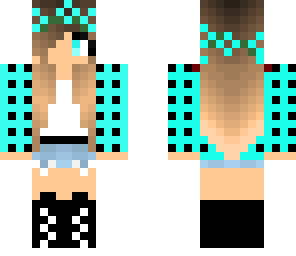 blue girl