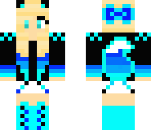 blue fox girl