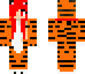 red tiger girl