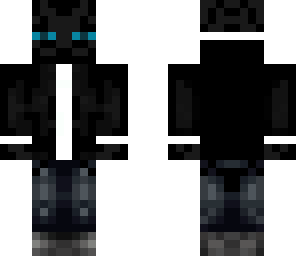 enderman in a black hoodie