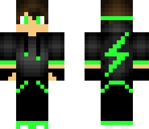 green lightning