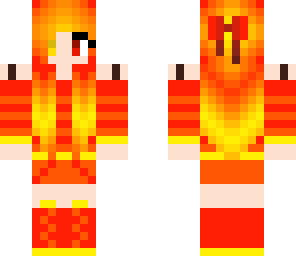 Blaze Teen Minecraft Skins