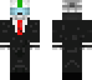 robot in a suit