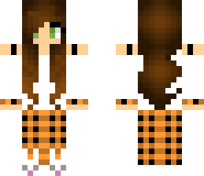 orange flannel pajamas