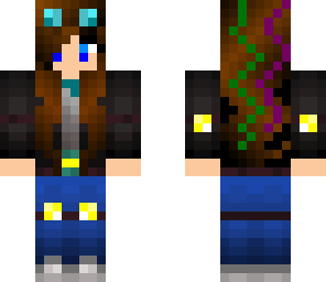 dantdm girl with highlights
