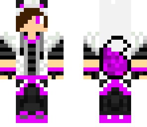 purple wolf boy