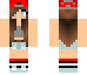 girl with crop top and snapback