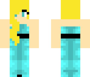 aqua dress