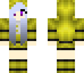 chica with blue hair 