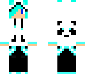 light blue panda boy 2