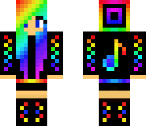 rainbow girl