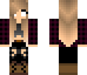 teen herobrine girl