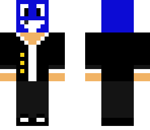 blue funny guy