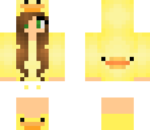 cute duck girl
