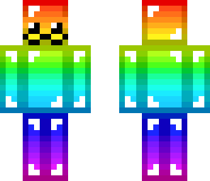 moustache rainbow