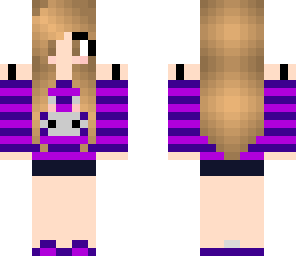 purple bunny girl