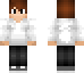 teen boy with white hoodie