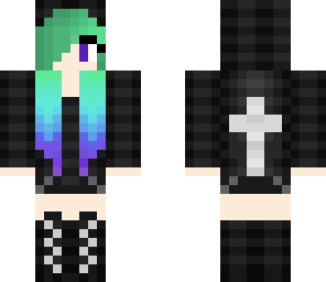 ombre goth