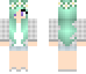 light green girl