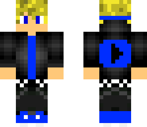 blue youtuber