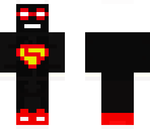 superman in black