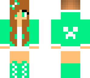 mint creeper girl