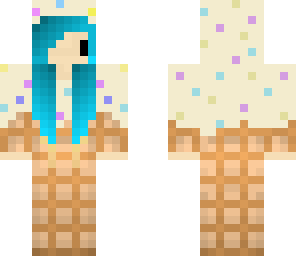 chibi ice cream girl