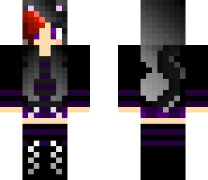 cat girl shadow