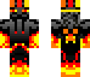 fire king ender man