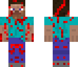 blood stained steve