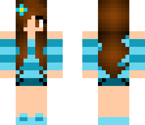 blue girl