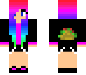 rainbow taco