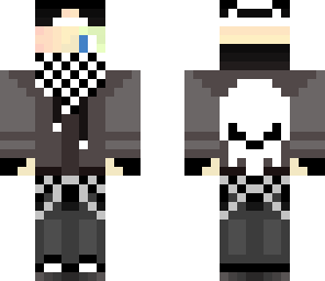 emo skull boy