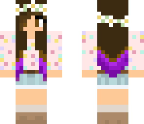 spring hipster girl