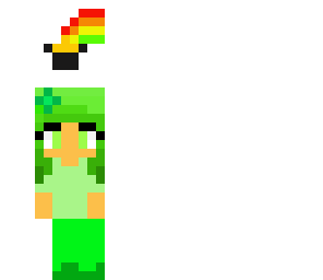 finished st patricks girl