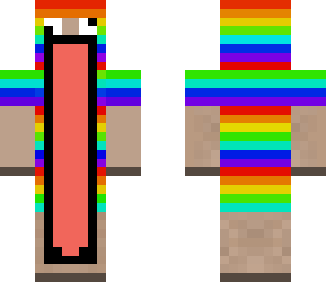 screaming rainbow sheep