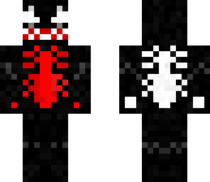 venom red and white