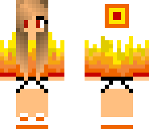 this girl is on fire