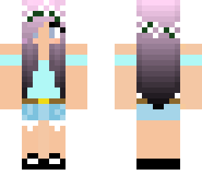 flower crown girl