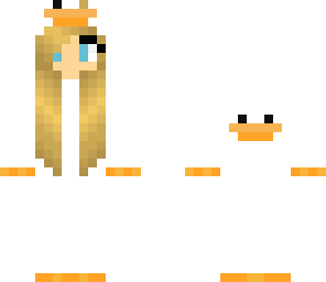 white duck girl