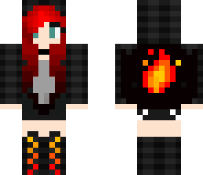flame girl