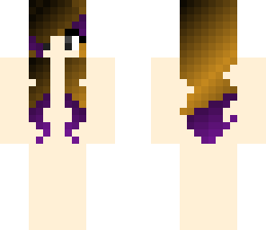 purple tip-dip hair base
