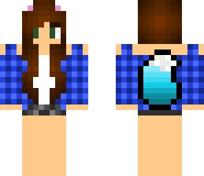 blue fox girl