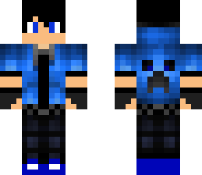 blue teenager