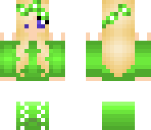 simple green girl