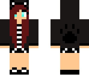 cute wolf girl skin