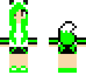 twin green wolf girl edited
